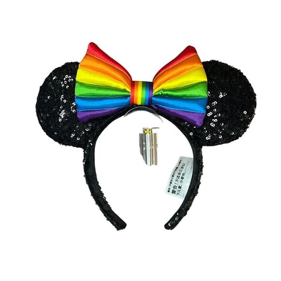 Minnie Mouse Pride Rainbow Ears - Picture 1 of 2